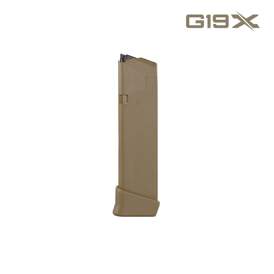 GLOCK Magazine for G19X plus 2 - 19 rounds