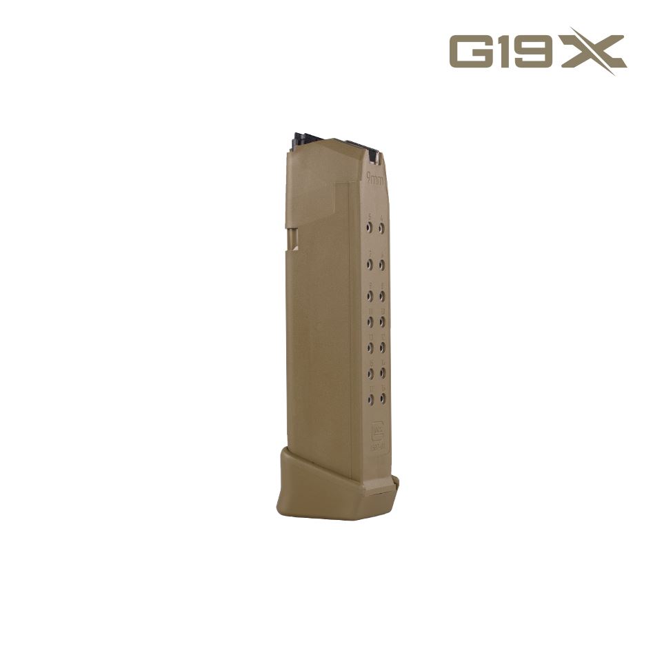 GLOCK Magazine for G19X plus 2 - 19 rounds