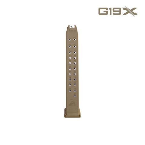 GLOCK Magazine G19X coyote - 24 rounds