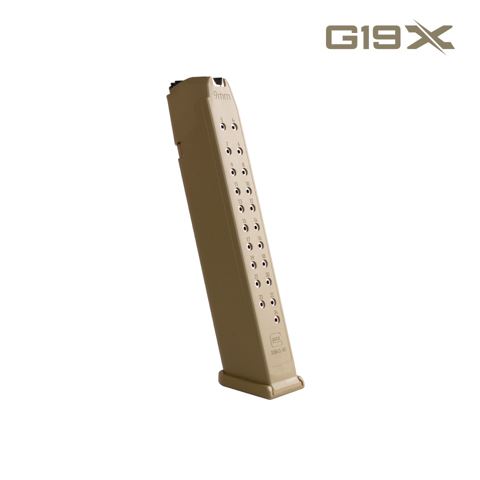 GLOCK Magazine G19X coyote - 24 rounds